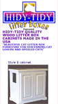 Mobile Screenshot of hidytidy.com